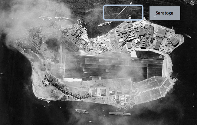 Historic Ford Island Aerial Photo