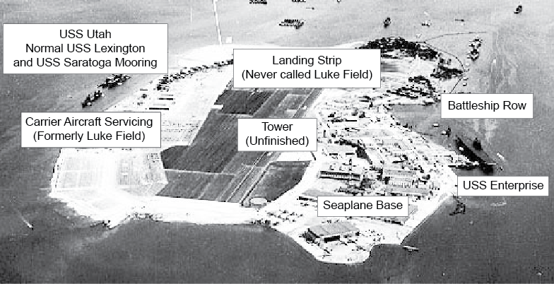 Ford Island Map