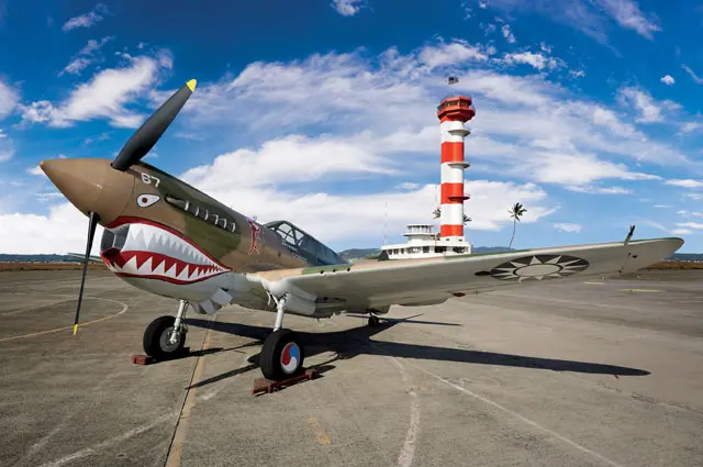 Curtiss P-40E Warhawk (Fighter)