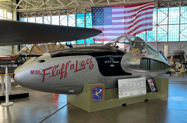 X Th Exhibit - 475th Fighter Group and P-38 Lightning Cockpit