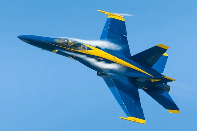 X Blue Angel - Boeing F/A-18C Hornet (Blue Angel #4)