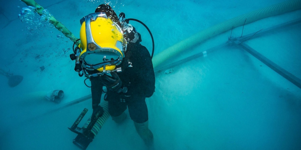 DPAA led underwater recovery operation off coast of Palau searching for missing WWII Aviators.