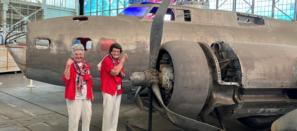 Copy Of Unnamed Design - Two World War II Rosie the Riveters Visit Pearl Harbor