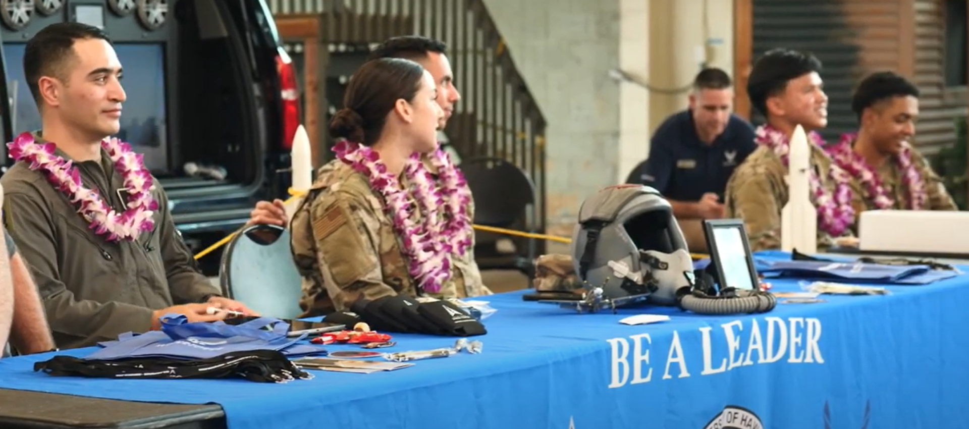 Pilots at the Discover Your Future In Aviation Event on February 18, 2023.