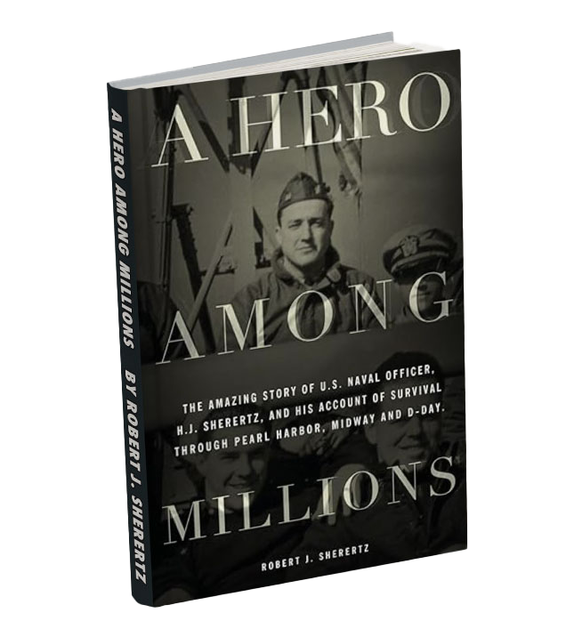 Photograph of book cover for "Hero Among Millions".