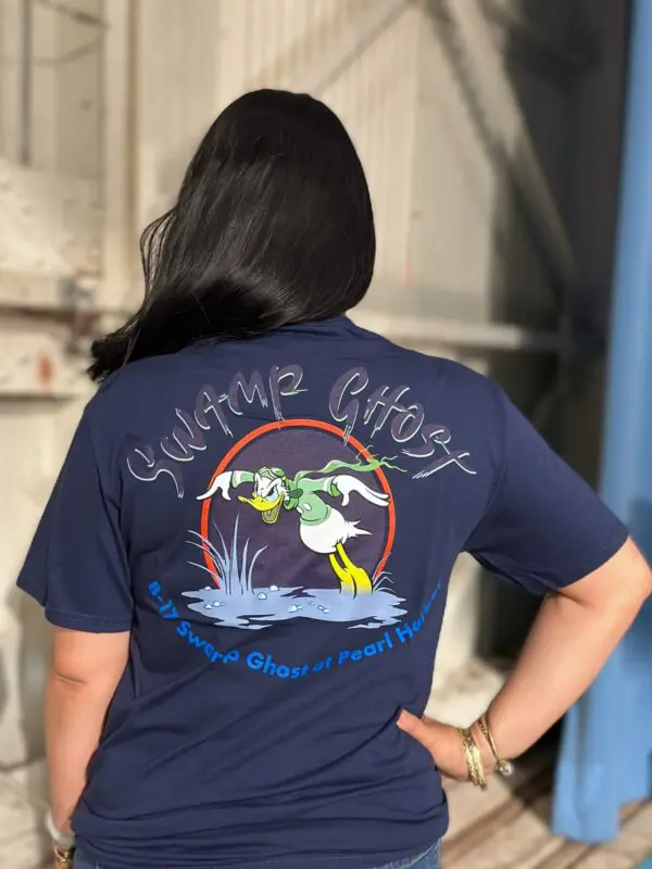 Xr:d:dagb Ol M : J: T: - Swamp Ghost Adult T-shirt - Navy, XS