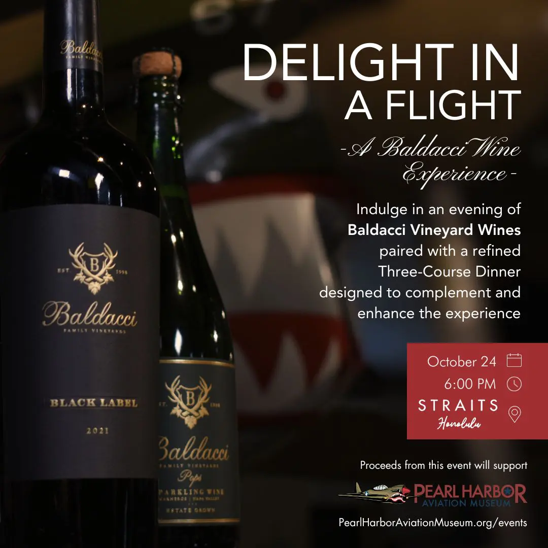 Delight In A Flight Social - Delight in a Flight: A Baldacci Wine Experience