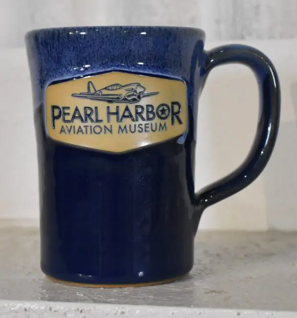 Abbey Mug Navy With Powder Blue White - DP: PHAM Abby Mug-Navy w/ Powder Blue White