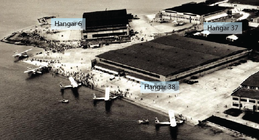 Hangars at Pearl Harbor