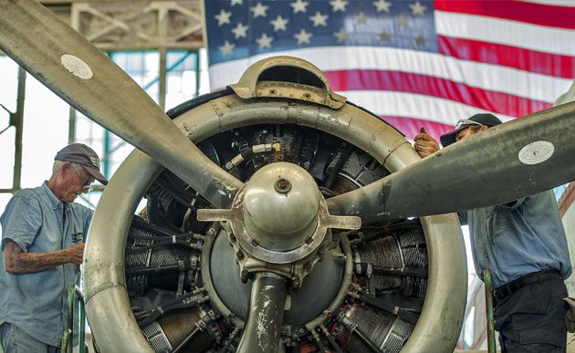 The Shealy Restoration Shop Pearl Harbor Aviation Museum