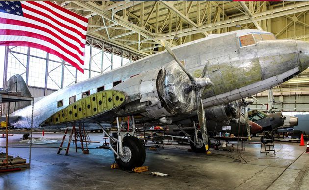 The Shealy Restoration Shop Pearl Harbor Aviation Museum