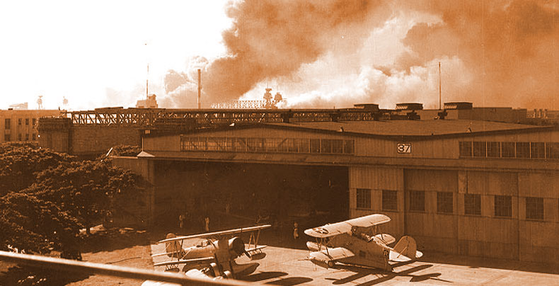 Hangar 37 1941 Pearl Harbor