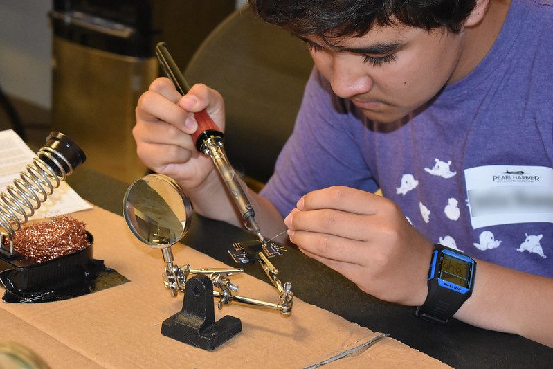 Robotics education program at Pearl Harbor Aviation Museum