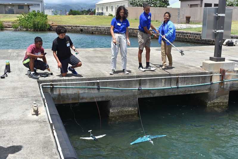 Robotics education program at Pearl Harbor Aviation Museum