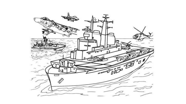 6200 Collections Coloring Pages Of Aircraft Carriers  Latest HD