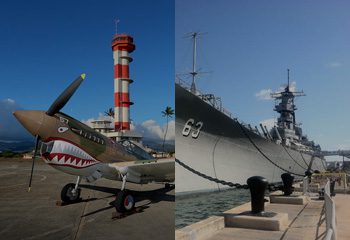 Pear; Harbor Aviation Museum and Battleship Missouri
