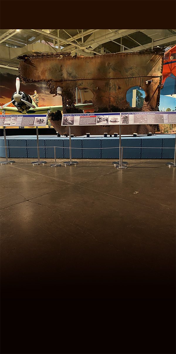 USS Arizona Exhibit Pearl Harbor Aviation Museum