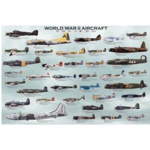 PHAH 600x600-WWII Aircraft Poster