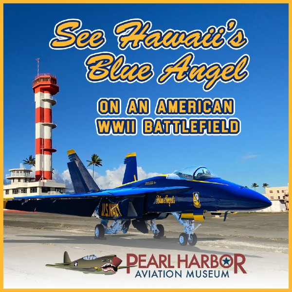 See Hawaii's Blue Angel at Pearl Harbor Aviation Museum