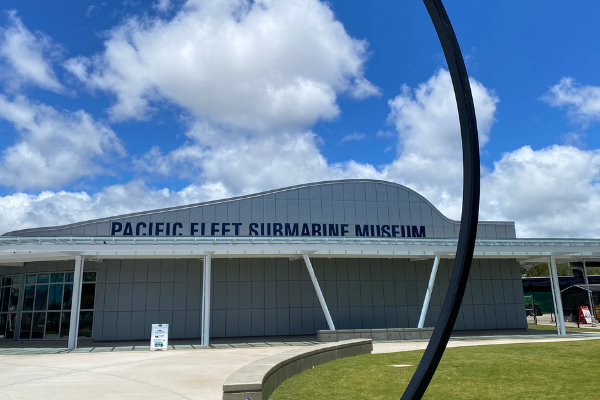 The newly remodeled Pacific Fleet Museum.