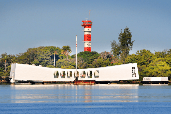 Untitled design (95) USS Arizona Memorial and Ford Island Control Tower.