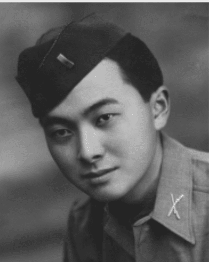 Copy of Unnamed Design (1) Daniel Inouye as a Lieutenant in the U.S. Army.