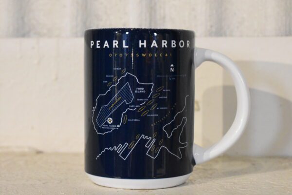 Dsc - Civvie: Pearl Harbor Map MUG, 15 oz.