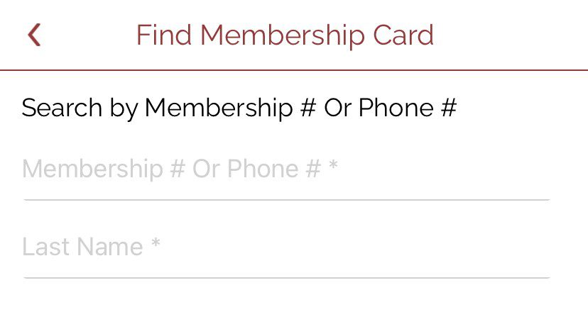 Membernumber - Digital Membership Card Instructions