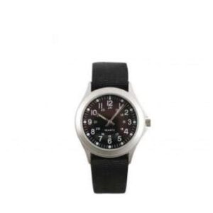 Roth Military Style Quartz Watch Blk
