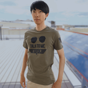 T Mg Front - TC: ADULT - Talk to me Goose T-shirt