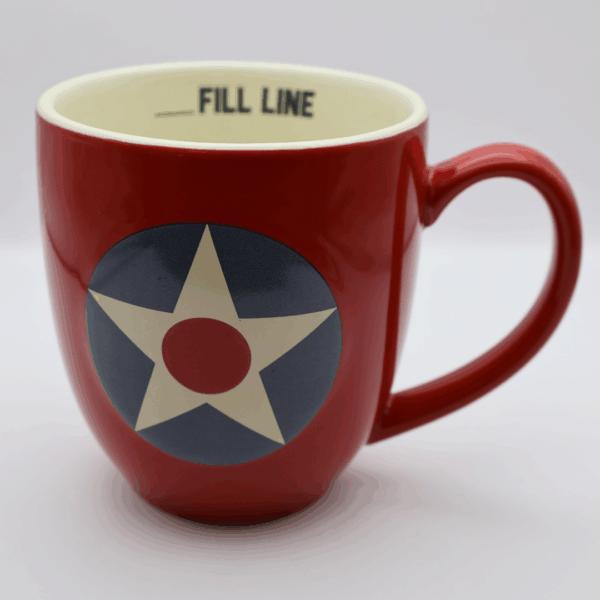Jet Fuel Mug Front - OS: RED PHAM 15 oz Jet Fuel Mug