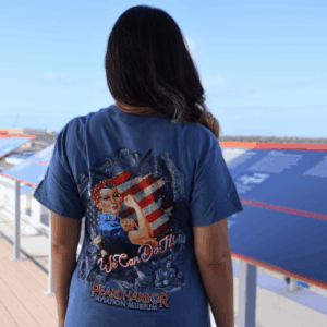 Blue Rosie Shirt Back - R&S: Rosie Montage Shirt