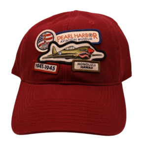 Sticker Hat Red - AN: PHAM Iconic Patch Cap - Burgundy